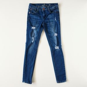 Almost Famous Skinny Distressed Jeans 1